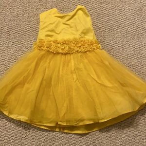 Tutto Piccolo Yellow Toddler formal dress